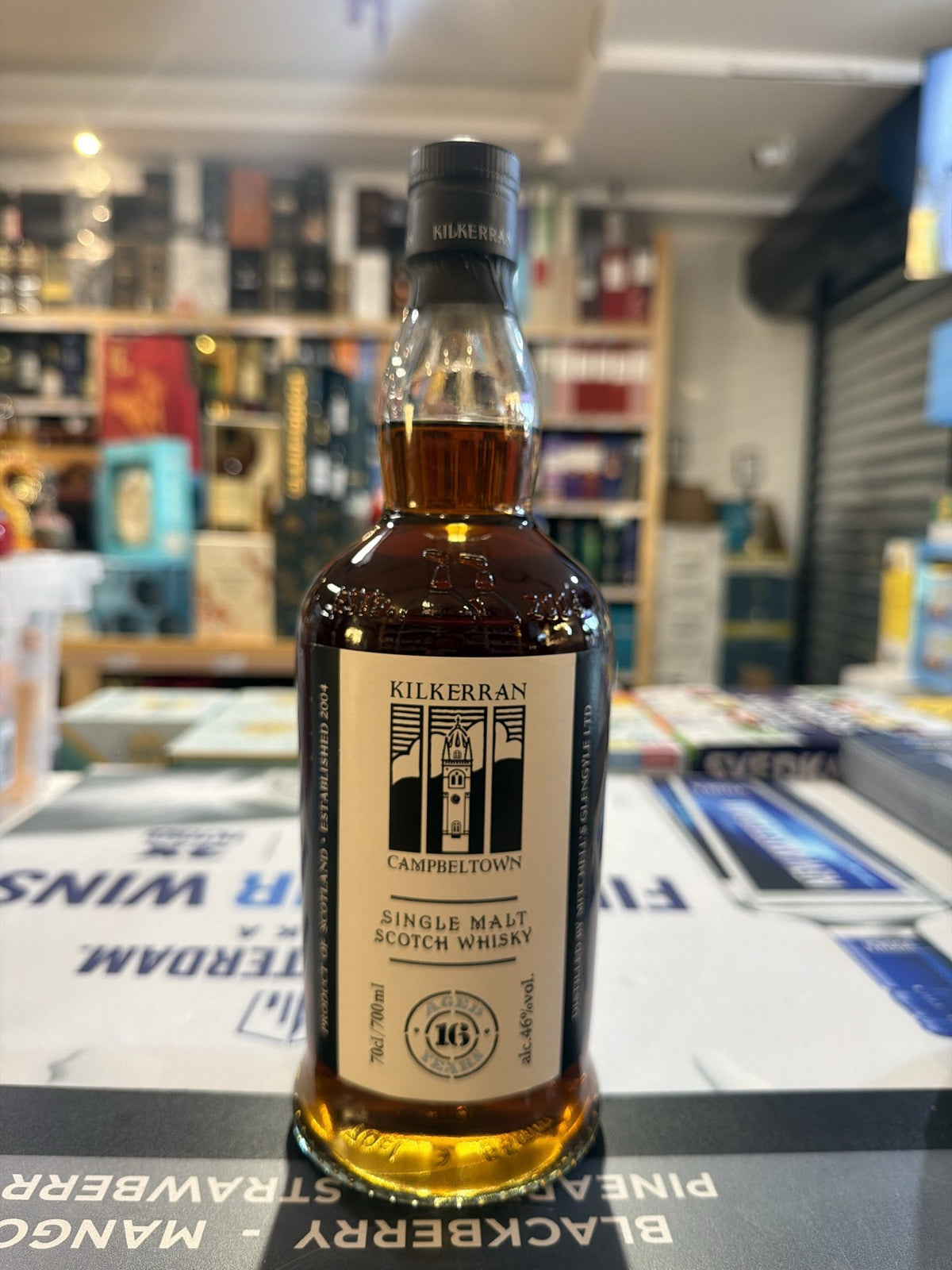 Kilkerran 16 Year Old Single Malt Scotch Whisky 2026 Release 700ml