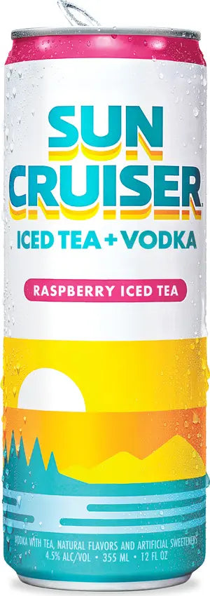 Sun Cruiser Iced Tea Raspberry 355ml