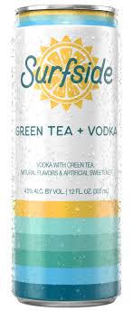 Surfside Green Tea 8 Pack 355ml
